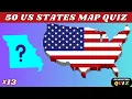 GUESS THE 50 US STATES QUIZ USA MAP IN 5 SECONDS