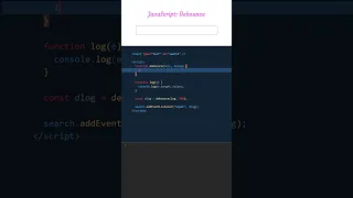 JavaScript Debounce - How to Delay a Function