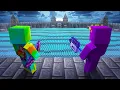 2 Minecraft Pros VS 1000 Hunters