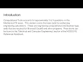 3 0 Computational Tools Part 1 Overview