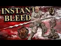 Elden Ring Godskin Peeler Bleeds In One Attack When Buffed By Seppuku