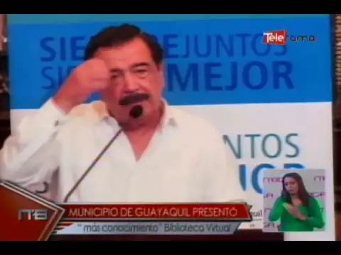 Municipio de Guayaquil presentó más conocimiento Biblioteca Virtual