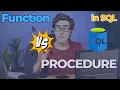 Difference between Function and Procedure in Oracle Interview Questions Animation