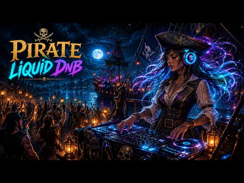 Pirate Liquid Drum & Bass Mix | Pirate Frequency Album | Chill Drum & Bass Voyage