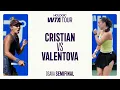 Lagu Jaqueline Cristian vs. Tereza Valentova | 2025 Osaka Semifinal | WTA Match Highlights