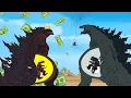 Lagu EVOLUTION of GODZILLA vs EVOLUTION of Shin GODZILLA: Size Comparison - FUNNY CARTOON