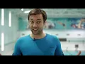 How to dive into a swimming pool from ANY height | water jump feet first from diving board tutorial