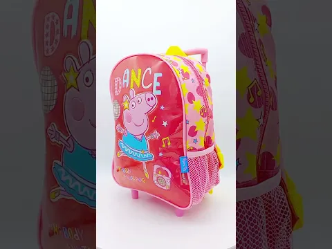 Download MP3 Mochila Jardín con Carrito, Peppa Pig, 12 pulgadas, 12181