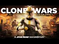 The BEGINNING of the Clone Wars YEAR ONE Star Wars Lore Documentary