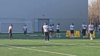 Iowa Football Spring Practice Defense