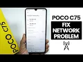 Lagu Netwerkproblemen oplossen in Poco C75 - Netwerkproblemen oplossen