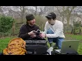We were on our way to the venue and stopped to play some tunes for the birds... 🕊️