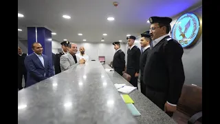 الرئيس عبد الفتاح السيسي يتفقد قسم شرطة مدينة نصر أول ويتناول الإفطار مع ضباط وأفراد القسم دندنها