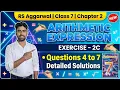 Class 7 RS Aggarwal Chapter 2 Arithmetic Expressions - Exercise 2C Q 4 to Q 7 Solutions