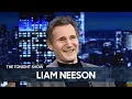 Liam Neeson Teaches Jimmy How to Throw a Fake Punch The Tonight Show Starring Jimmy Fallon