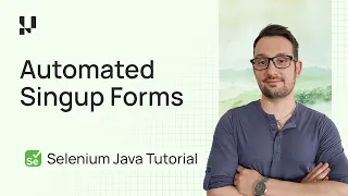How To Automate Signup Forms Selenium 4 Tutorial With Java TestMu AI