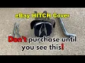 eBay Review Acura Tow Hitch Cover Trailer Hitch Cover Review