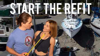 Starting the Boat Refit So We Can Sail Around the World – 1980 Gulfstar 50 – AHOD 1