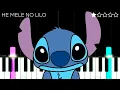 Download Lagu He Mele No Lilo - Lilo \u0026 Stitch | EASY Piano Tutorial