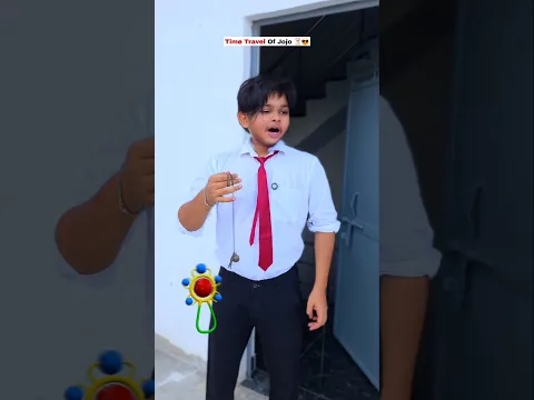 Time Travel Of Jojo ⏳️😎 #shorts #comedy #aruj #timetravel #relatable