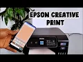 How to Use Epson Creative Print with L3280 Print Design Paper Collage Photo ID
