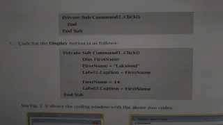 2021 class 8 sub computer chapter 9 Visual basic programming
