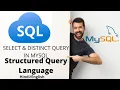 select and distinct Remove Duplicate Data query in Mysql