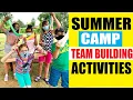 Summer Camp Team Building Activities For Kids