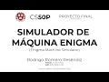 CS50 Python proyecto final - Simulador de Maquina Enigma