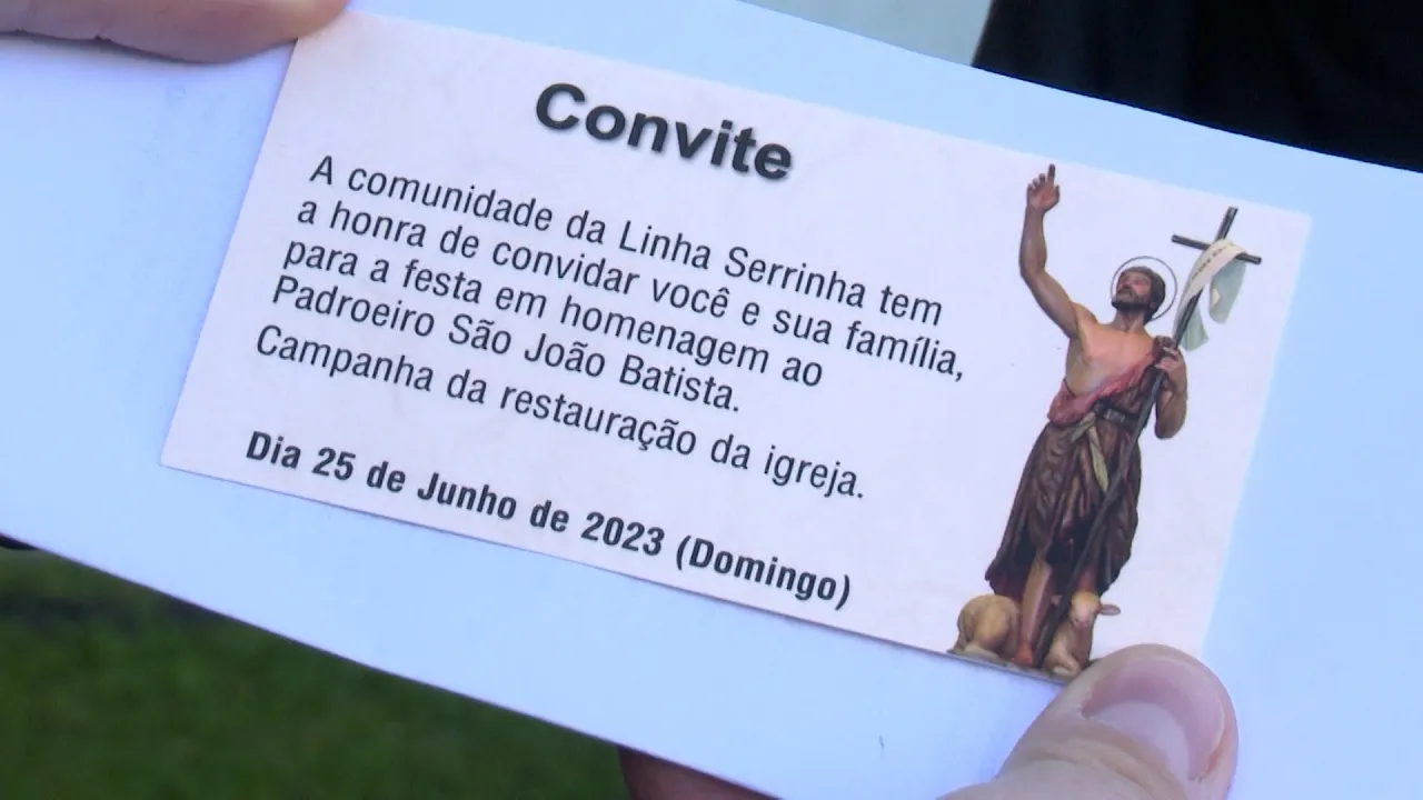 Após furto da fiação elétrica, comunidade da Linha Serrinha está pronta para festa