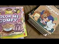 Cute Cozy Bold and Easy adult Coloring Book Collection