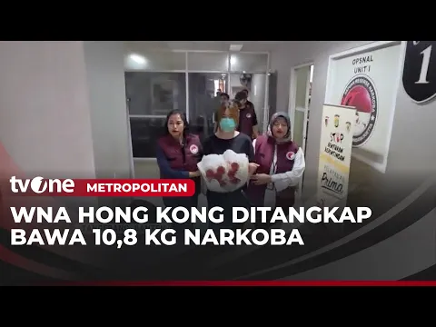 Modus Berlibur, WNA Hongkong Bawa 10,8 Kilogram Narkoba