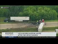 All lanes reopened after crash involving 2 semis on I-80