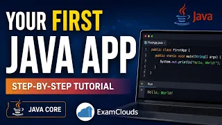 Your First Java Program Step by Step Java Tutorial for Beginners