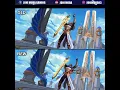 PERUBAHAN SKIN/OPTIMIZED ALUCARD LIGHTBORN SKIN COMPARISON - MOBILE LEGENDS #shorts #mlbb