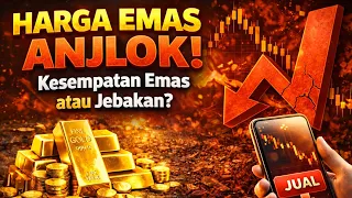 Emas Turun Drastis! Ini Yang Dilakukan Investor Pintar