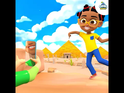 Can We Build a Human Pyramid? 😂 | Ancient Egypt for Kids | OmoBerry