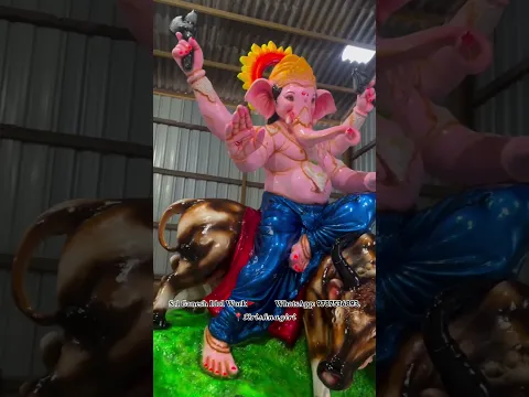 SRI GENASH IDOL WORK |Vinayagar Silai 2026 | Vinayagar Silai Painting🎨 | SGIW | TTF @therthugal