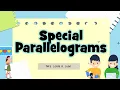 Special Parallelograms