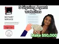 5 NOTARY SIGNING AGENT WEBSITES TO GET JOBS NO DEGREE NEEDED JOBS 400 A DAY Becoming a notary