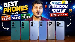 Best Phone Under 15000, 25000 & 30000 in Flipkart freedom sale | Best 5G Phone under 15k, 25k & 30k
