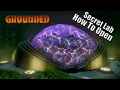 Grounded - How to Open Secret Pond Lab Fish Bowl Burgl Chip