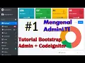 Tutorial Bootstrap Admin CodeIgniter Pengenalan AdminLTE