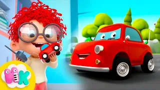 Kırmızı Araba 🚗 Araba Şarkısı 🚘 Bebek Şarkıları ve Çocuk Şarkıları | HeyKids Türkçe