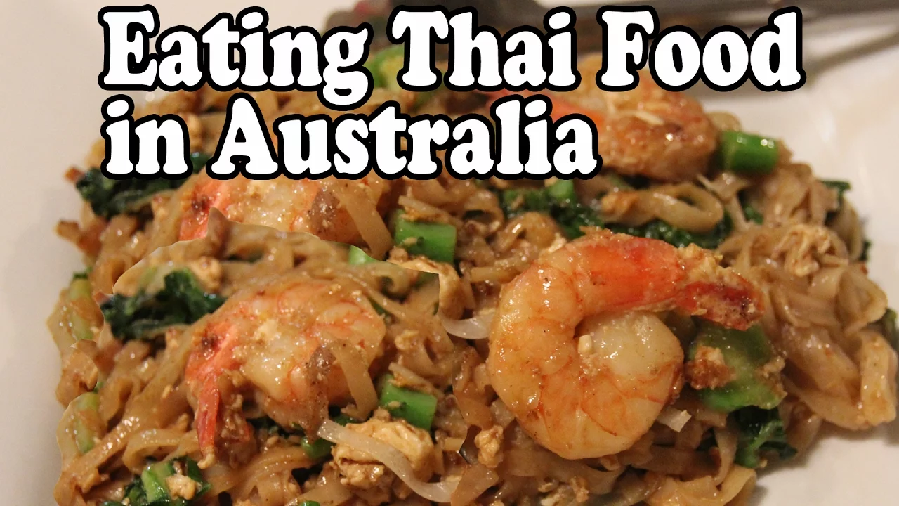 Eating Thai Food in Australia, a Wildlife Park & Wineries. Thailand to Australia Travel Vlog 5