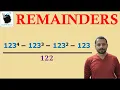 Remainder by 122