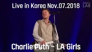 Download [HD]Charlie Puth - LA Girls(Live in Voicenotes Tour @Seoul, Korea 2018) MP3