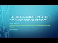 Texture Classification of KTH-TIPS Using Image Datastore in Matlab