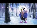 Wallpaper Sans In The Snow Forest Undertale 4K