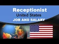 Receptionist Salary in the United States - Jobs and Wages in the United States